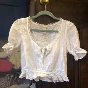White Lace Blouse